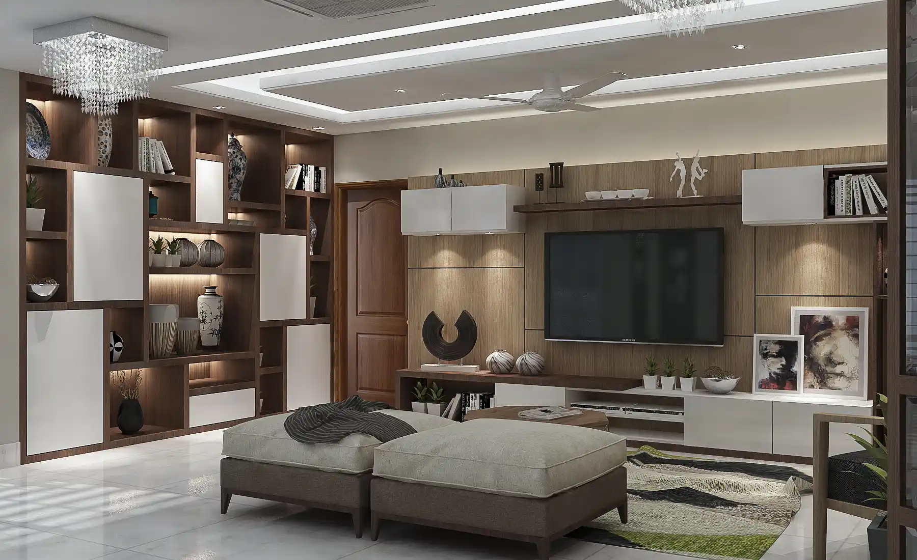 Living Room Interior Project