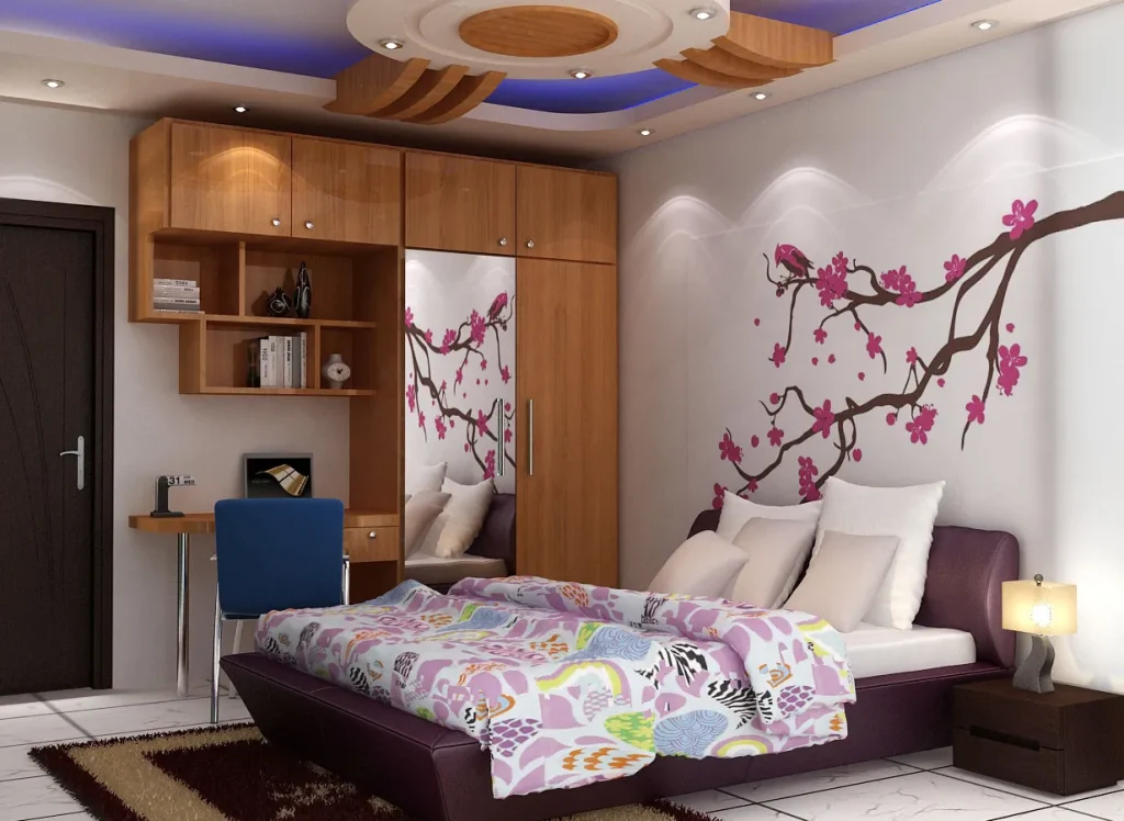 Cherry Blossom Bedroom