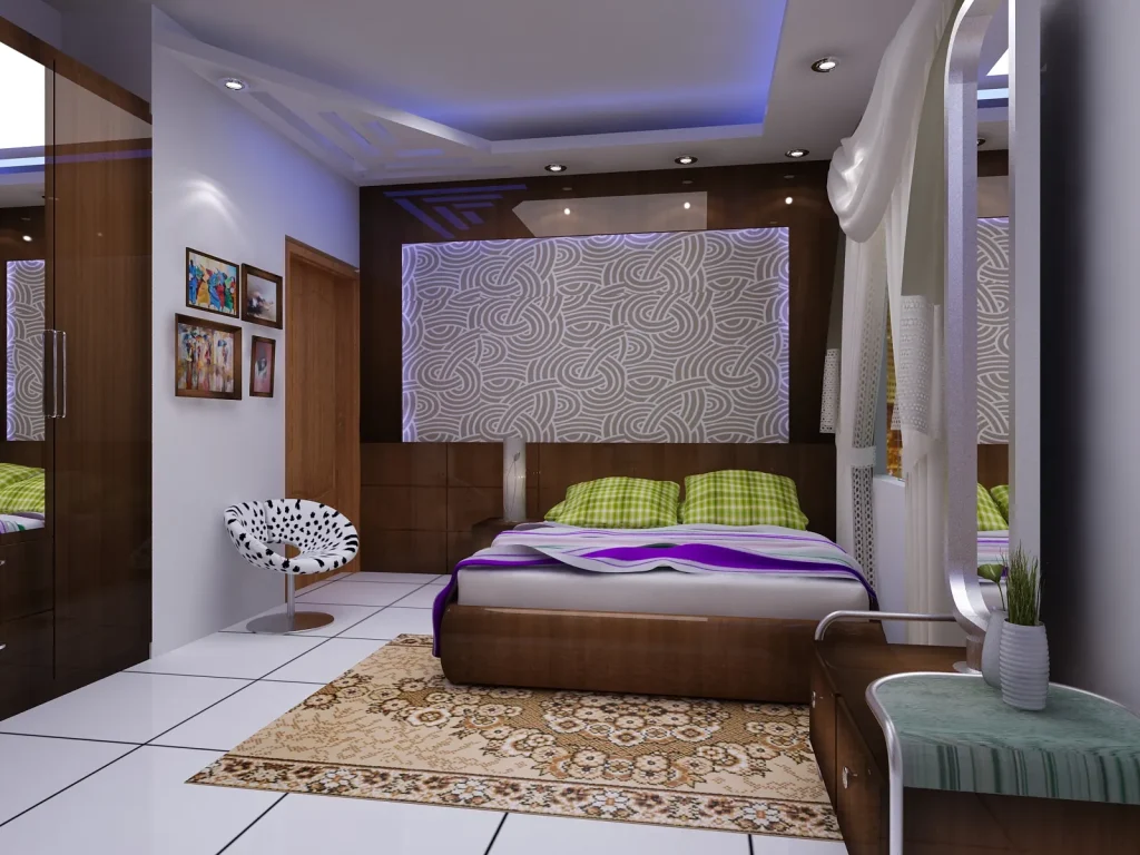 Eclectic Contemporary Bedroom