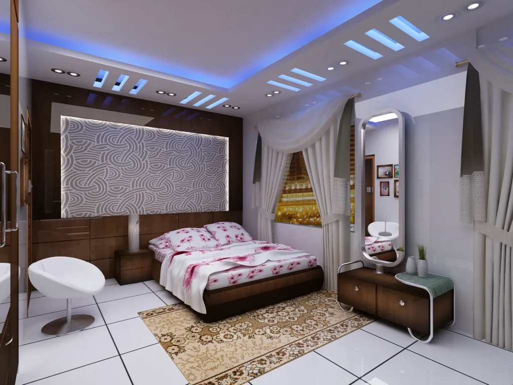 Eclectic Contemporary Bedroom (2)