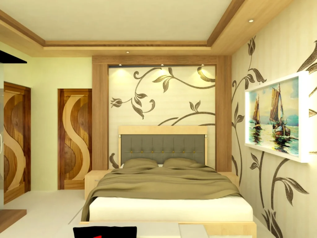 Floral Theme Bedroom