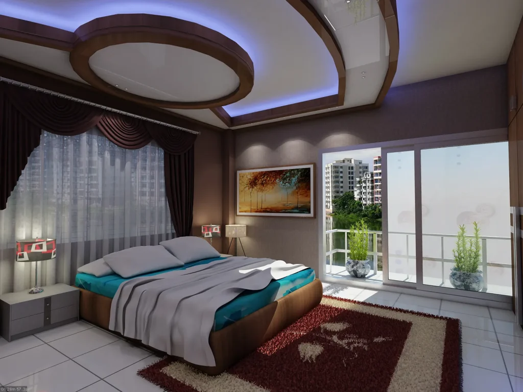 Luxury Apartment Bedroom