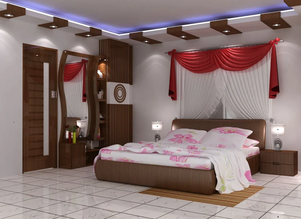 Modern Ceiling Feature Accent Bedroom