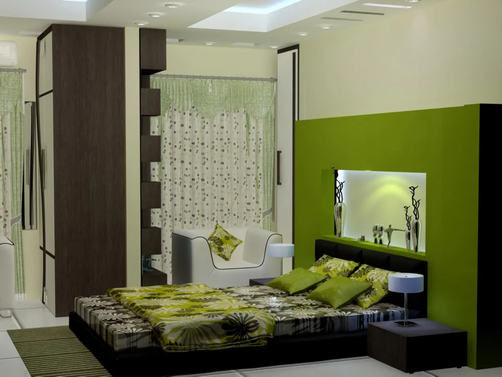 Modern Studio Accent Bedroom