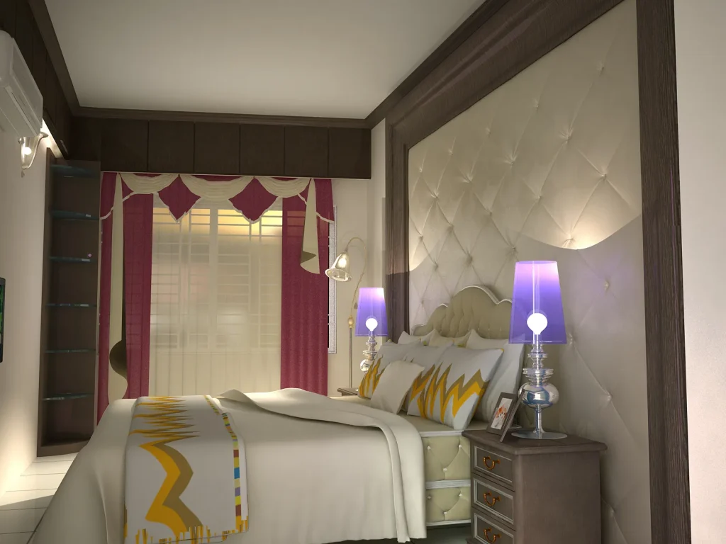 Tufted Headboard Bedroom