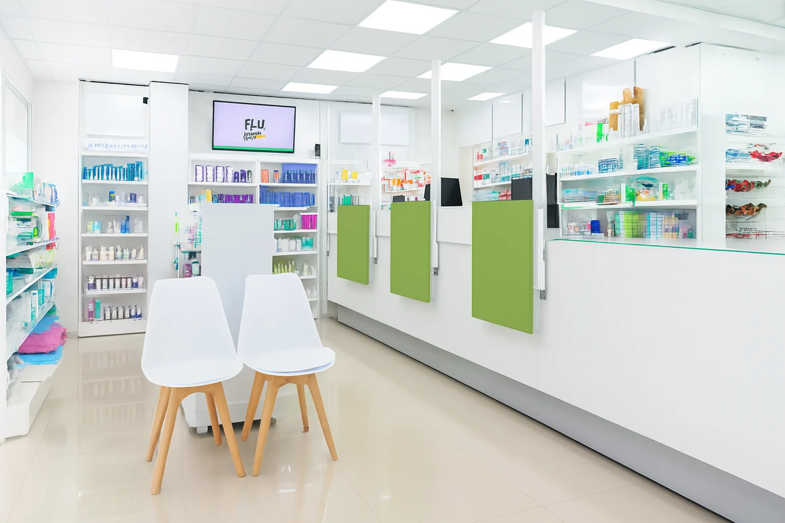 pharmacy interior design